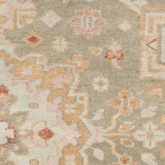 Kendra Hand Knotted Wool Rug Swatch | Sky
