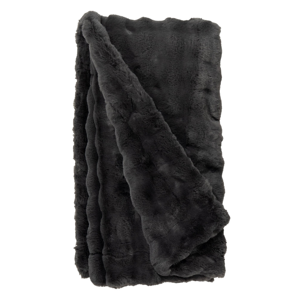 Fab Faux Throw | Shale