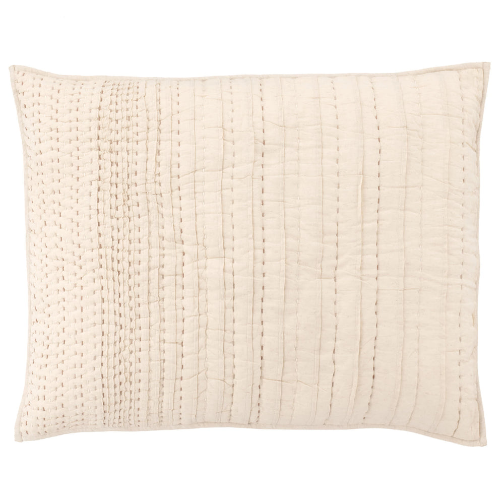 Bryant Quilted Sham | Natural