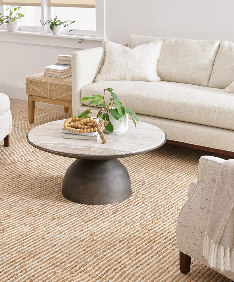 Gridwork Handwoven Jute Rug | Ivory – Annie Selke