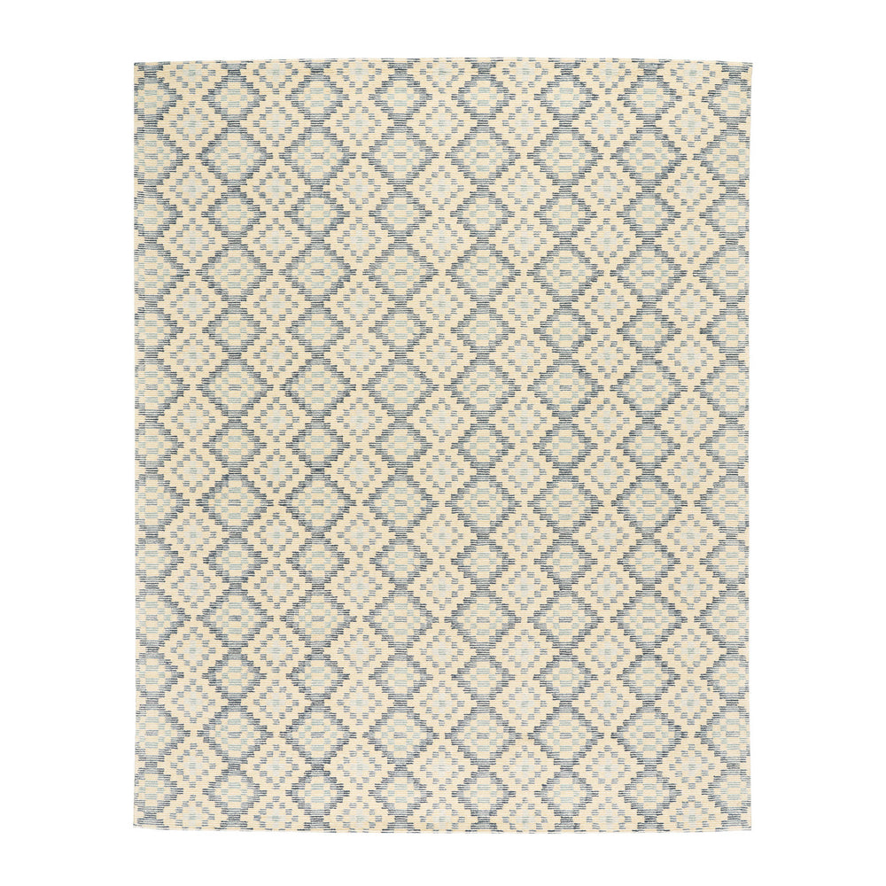 Diamond Cove Hand Tufted Wool Rug | Blue