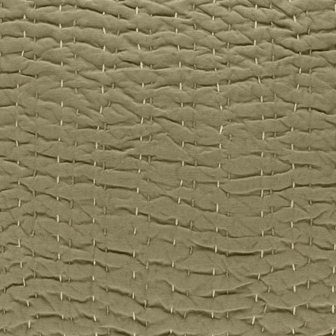 Deepali Kantha Swatch | Olive