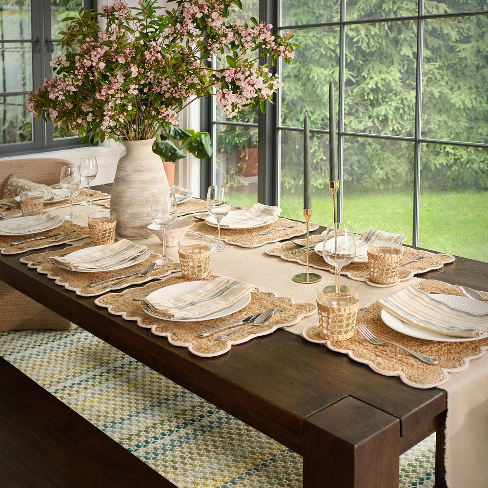Tinsley Stripe Napkin Set of 4 | Natural