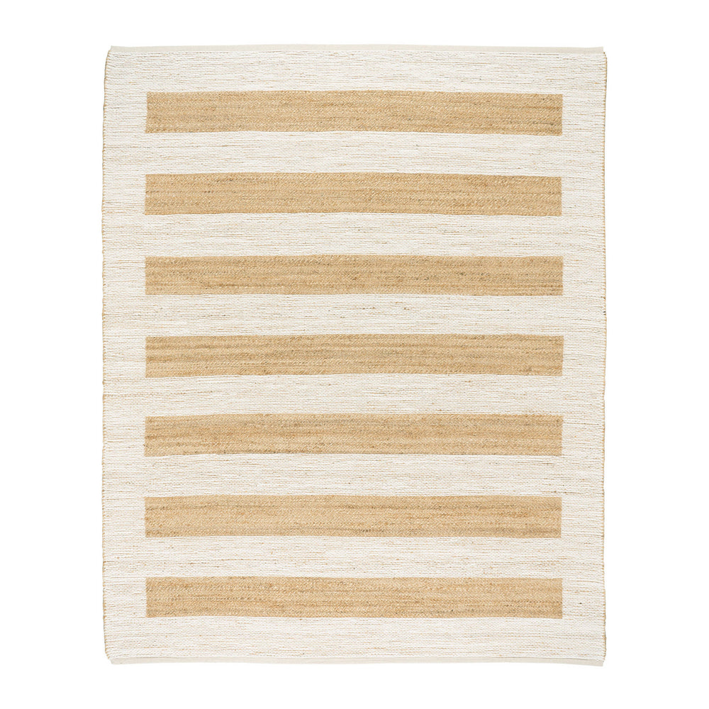 Milo Handwoven Jute/Cotton Rug | Ivory