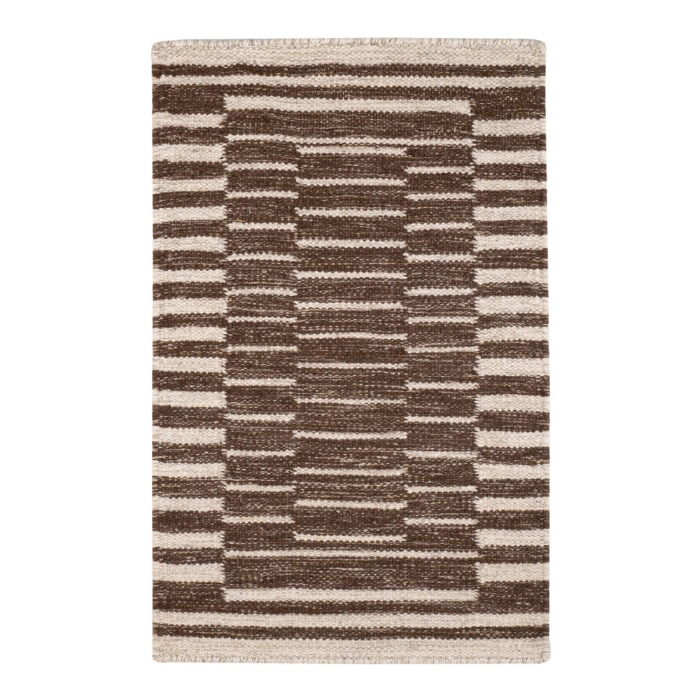 Heights Handwoven Wool Rug | Natural