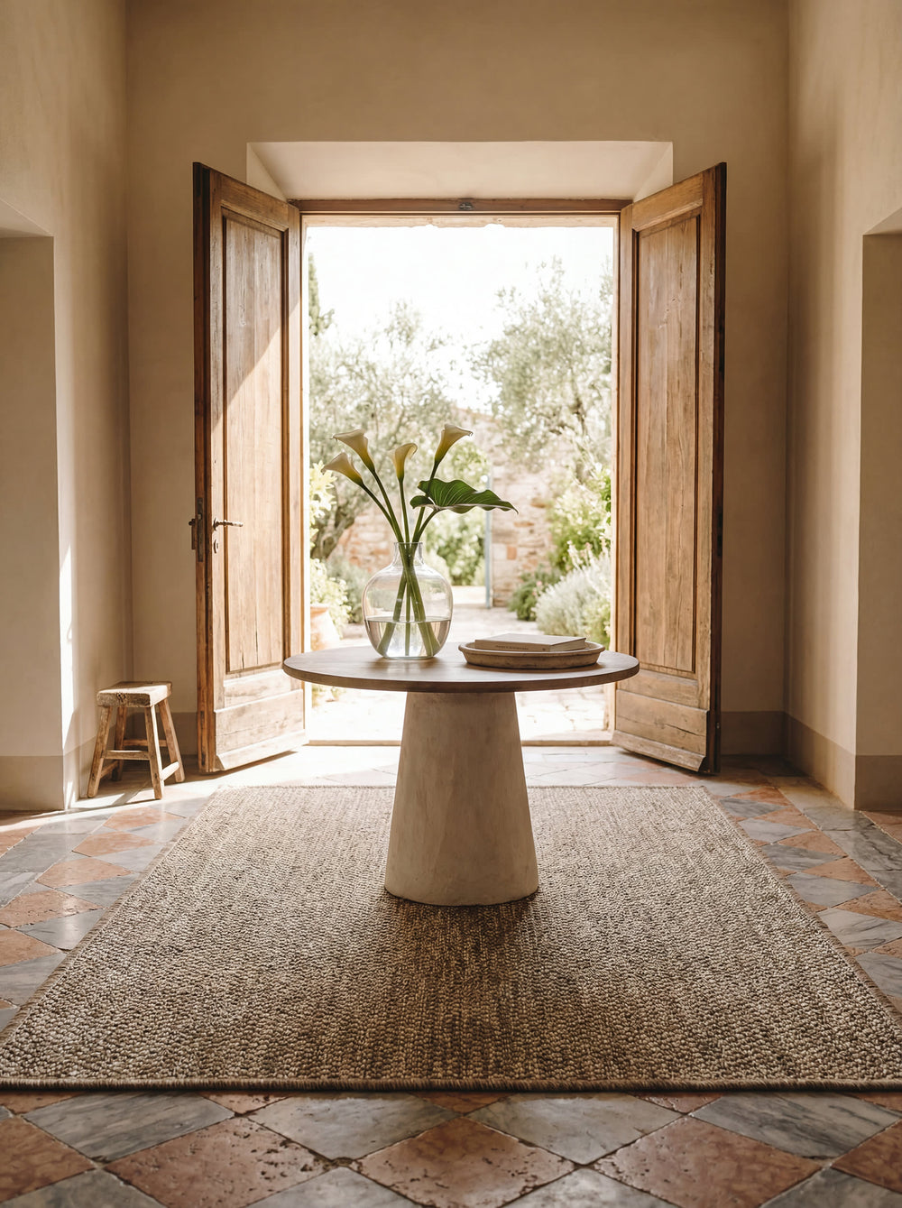 Pioneer Woven Indoor/Outdoor Custom Rug | Charcoal