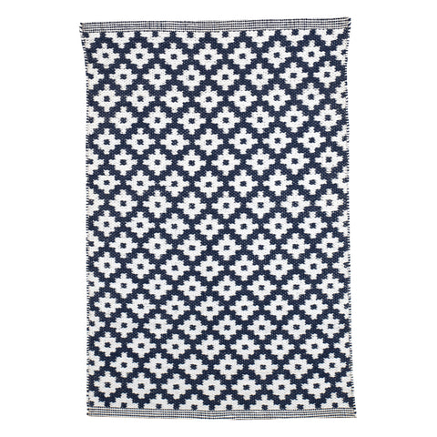 Samode Handwoven Indoor/Outdoor Rug | Navy