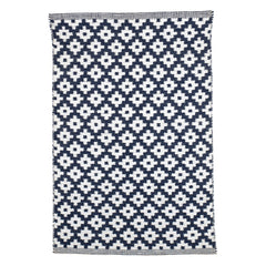 Samode Handwoven Indoor/Outdoor Rug | Navy