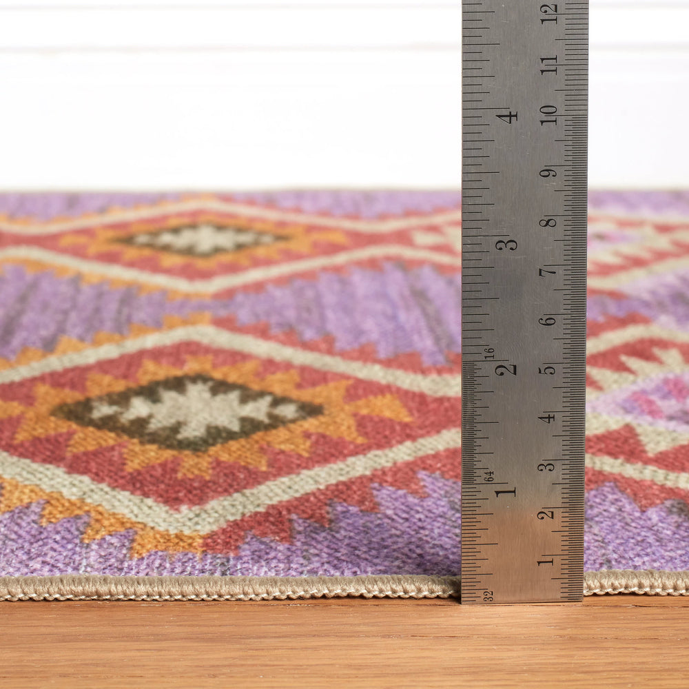Rhapsody Machine Washable Rug | Spice