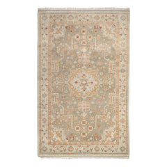 Kendra Hand Knotted Wool Rug | Sky