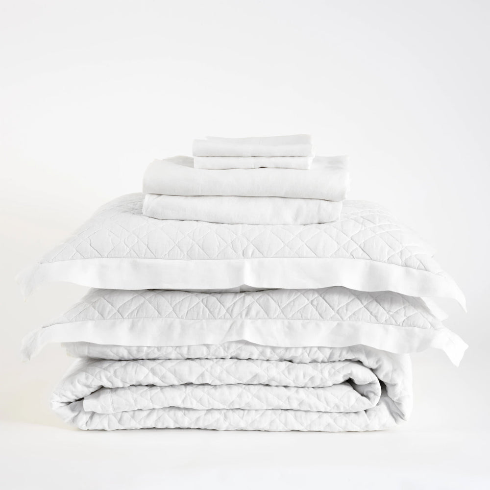 Lush Linen Ivory Core Bedding Bundle | None