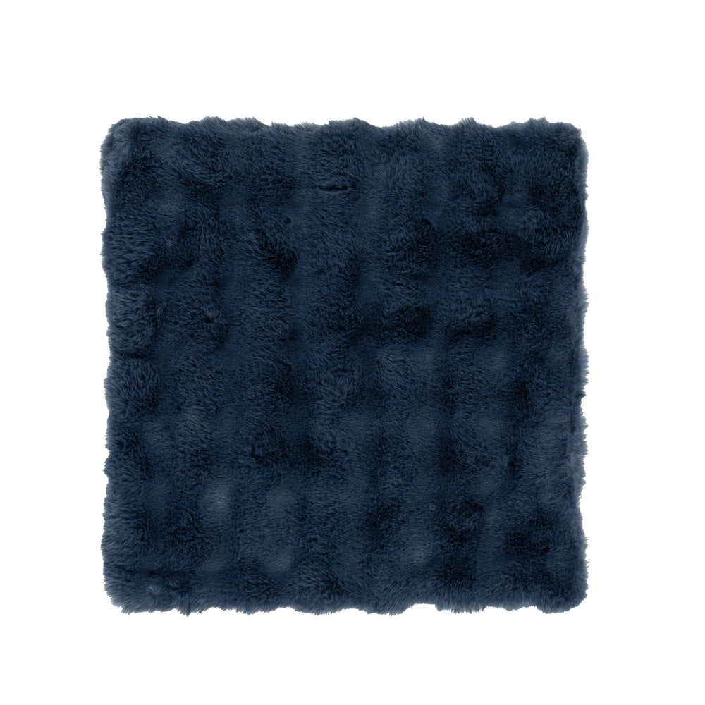 Fab Faux Decorative Pillow Cover | Navy