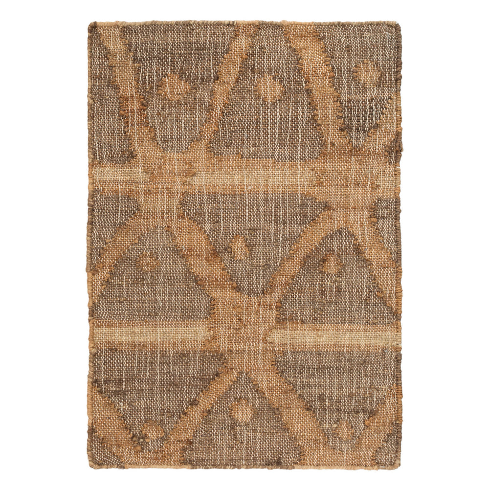 Rumi Handwoven Jute Rug | Brown